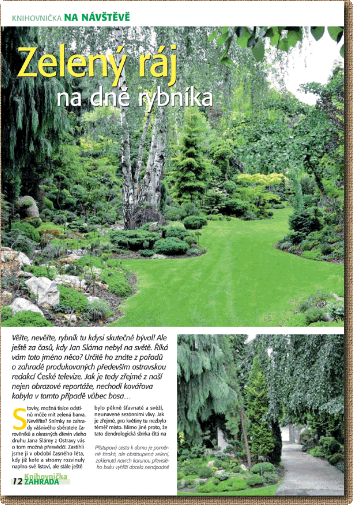 Czech gardening magazine